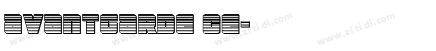 avantgarde ce字体转换